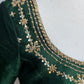 Rawsilk Embroidery Blouse | Party Wear Blouse | Indian Bridal Blouse