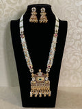 Pearl Necklace With Jumki Earrings | Indian traditional jewelry in USA