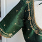 Rawsilk Embroidery Blouse | Party Wear Blouse | Indian Bridal Blouse