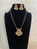 Kemp Pearls pendant Mangalsutra |  Indian Traditional Black Beads