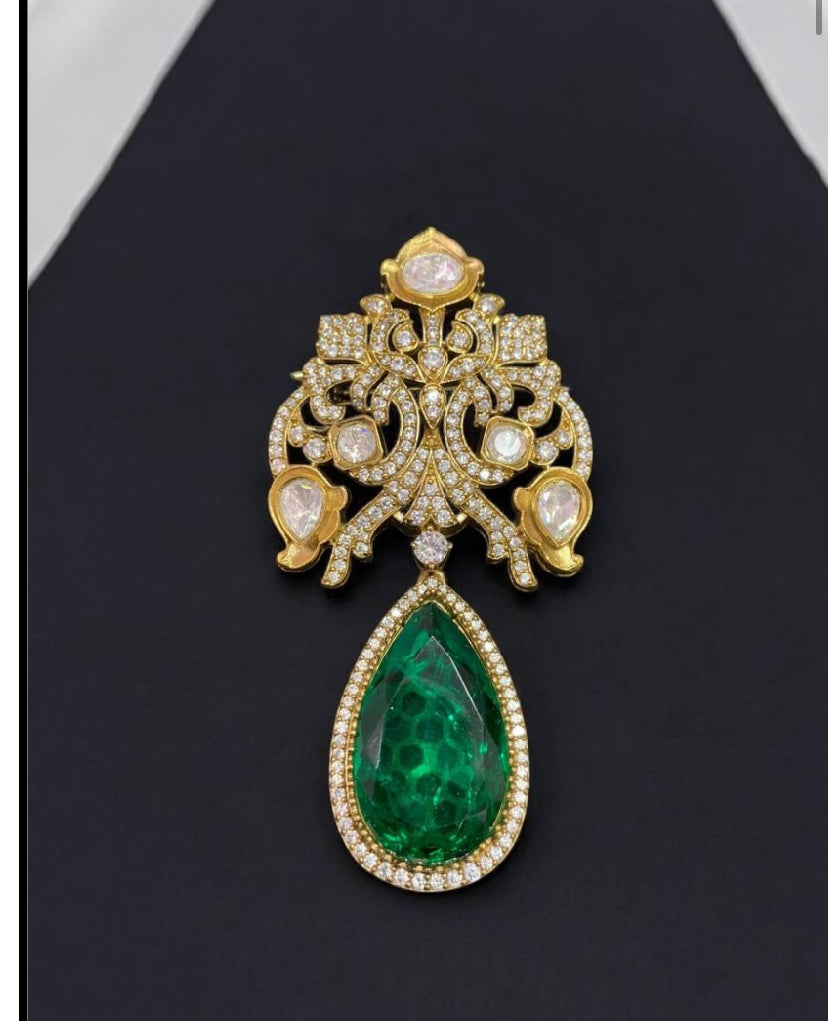 Victorian Brooch Pin  | Multipurpose Pin | Indian Jewelry