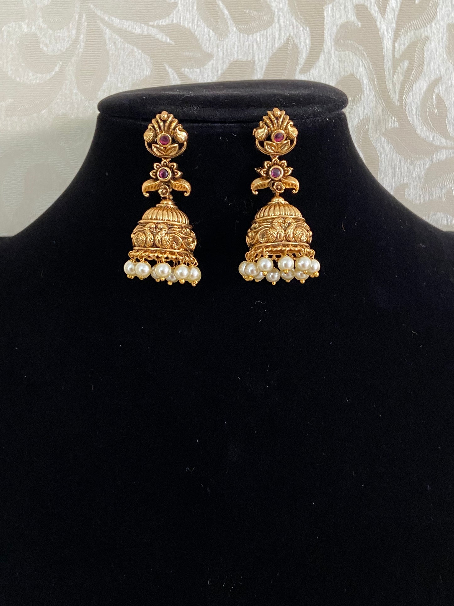 Traditional Antique Jumkis | Indian Earrings In USA