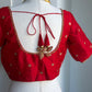 Rawsilk Embroidery Blouse | Party Wear Blouse | Indian Bridal Blouse