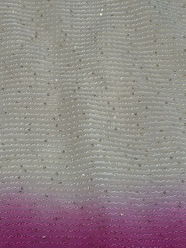 Cocktail Georgette Sequence Saree |  Party wear saree | Sarees in USA