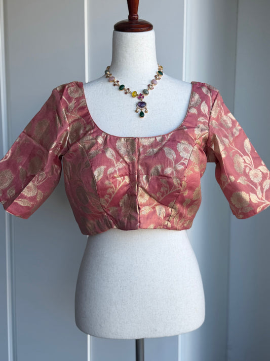 Banaras Brocade Blouse | Saree Readymade Blouses in USA