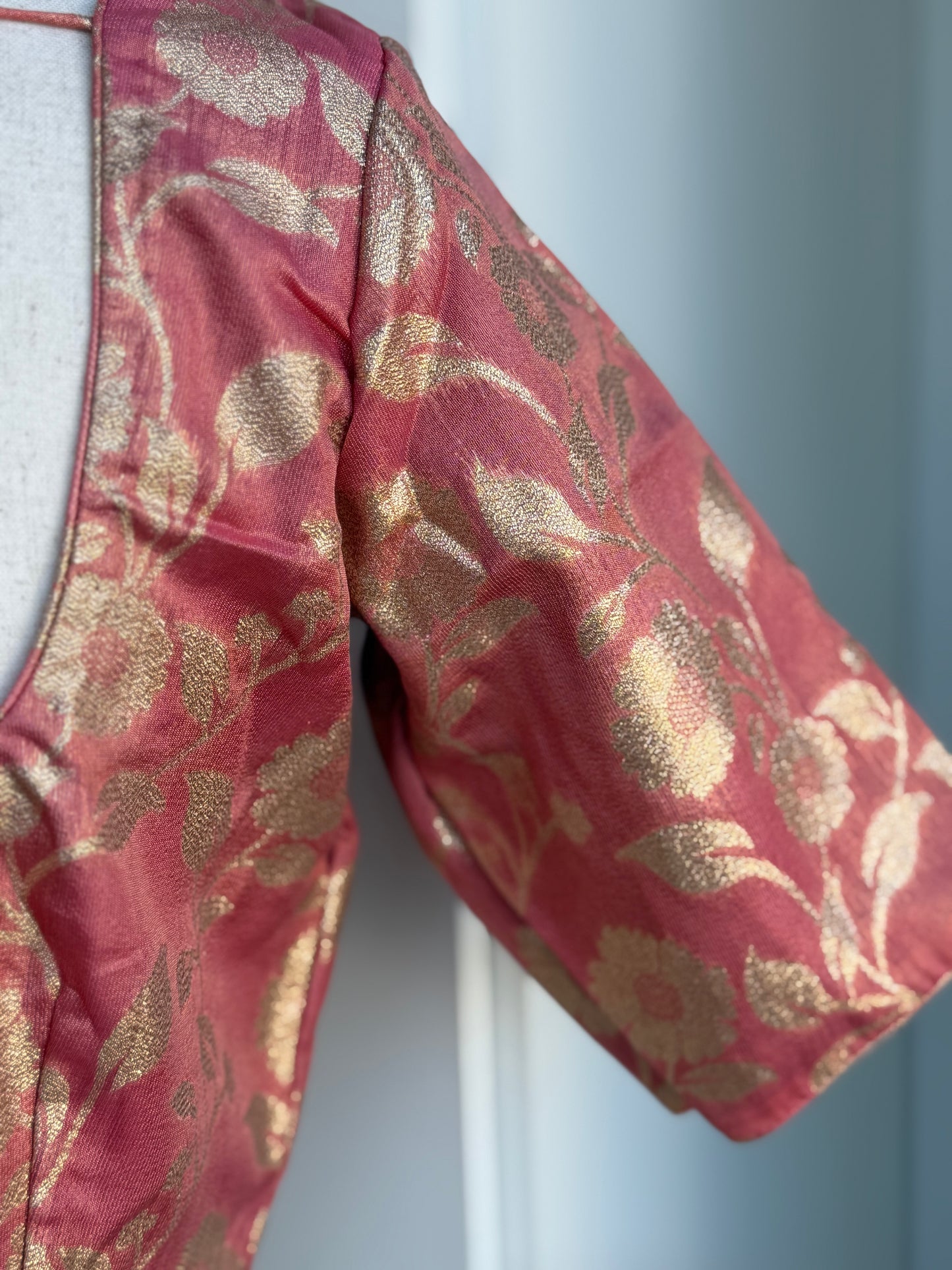 Banaras Brocade Blouse | Saree Readymade Blouses in USA