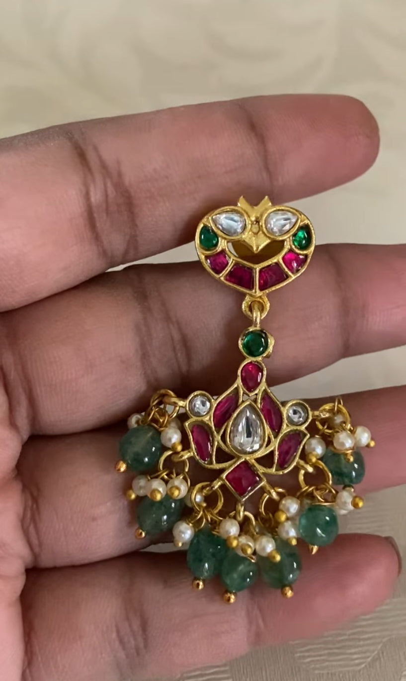 Jadau Kundan Necklace Set | Indian Jewelry In USA