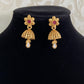 Antique Pendant Mangalasutra With Jumkis | Traditional Black Beads