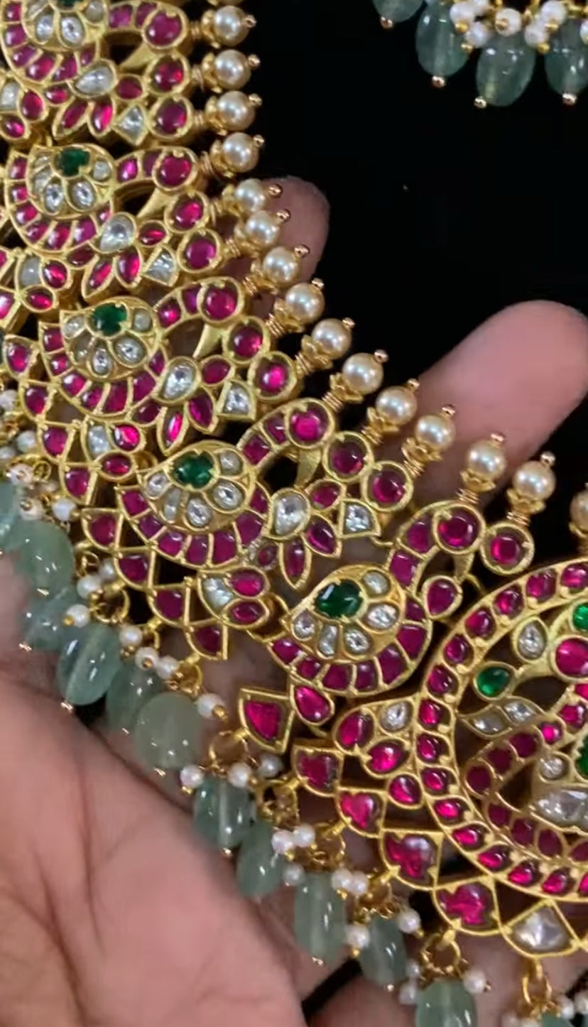 Jadau Kundan Bridal Necklace Set | Indian Traditional Jewelry In USA