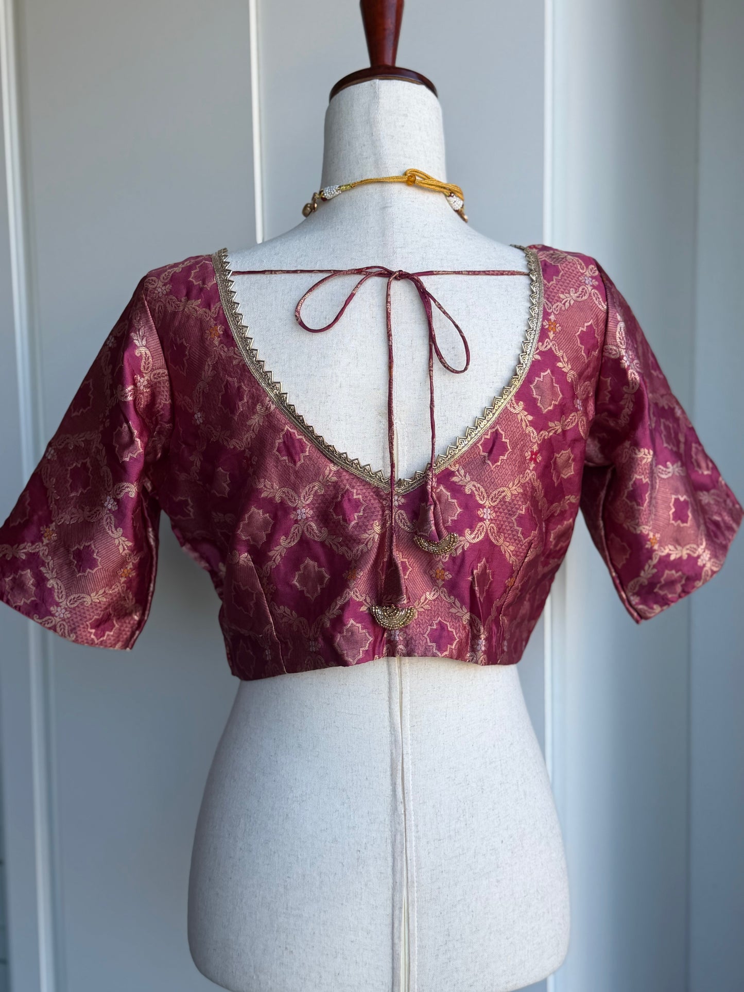 Banaras Brocade Blouse | Saree Readymade Blouses in USA