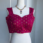 Banaras Brocade Sleeveless Blouse | Saree Blouses Online