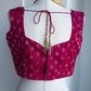 Banaras Brocade Sleeveless Blouse | Saree Blouses Online