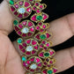 2 in 1 Jadau kundan Mango long necklace Set | Latest Necklace | Indian Bridal Jewelry In USA