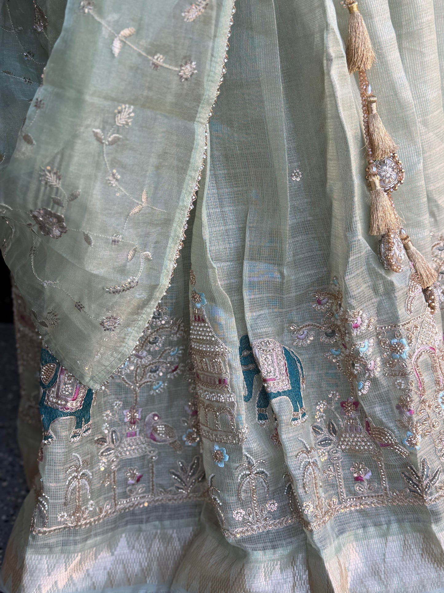Teens Fancy Lehanga | Traditional Langa voni | Ethnic Wear Lehanga | Gift Idea
