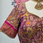 Hand embroidery ikat tissue Blouse | Saree Blouses Online | readymade blouses in USA