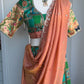 Bandini Fusion Lehanga | Partywear Traditional Langa voni  | custom Lehanga