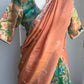 Bandini Fusion Lehanga | Partywear Traditional Langa voni  | custom Lehanga
