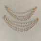 4Line Pearl Ear chains | Hair accessories | Champaswaralu