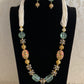 Meenakari beads classic Necklace Set | Indian Jewelry In USA
