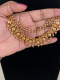 Antique Lakshmi Ear Chains | Hair accessories | Champaswaralu