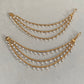 Antique Pearl Ear Chains | Hair accessories | Champaswaralu