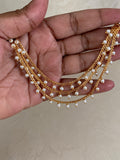 Antique Pearl Ear Chains | Hair accessories | Champaswaralu