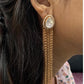 Polki  Ghungroo Kashmiri Earrings |