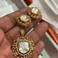 AD Polki Pendant & Studs | Indian Jewelry In USA