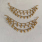 Antique Pearl Ear Chains | Hair accessories | Champaswaralu
