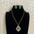 Polki Kundan Pendant Necklace | Simple Necklace With Studs