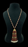 Jumka Tassel Pendant Beads Necklace | Indian Jewelry