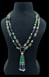 Fusion Multi Color Stone Beads Necklace | Indian Jewelry | Gift Idea
