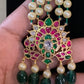 Jadau Kundan Side Pendants Beads & Pearls Groom Necklace | Indian Jewelry In USA