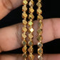 3 Lines Gold Beads Necklace With Studs | Indian Jewelry In USA