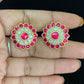 Jadau Kundan Studs | Antique Kundan Earrings