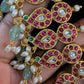 Kundan  Necklace With Earrings | Indian Bridal Jewelry