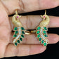 Peacock Earcuffs  |  Indian jewelry in USA