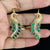 Peacock Earcuffs  |  Indian jewelry in USA