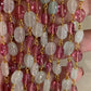 Pink Green Onyx Beads Necklace | Indian  jewelry
