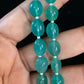 Polki Pendant Green Beads Necklace With Jumkis | Indian jewelry