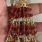 Jumka Tassel Pendant Beads Necklace | Indian Jewelry