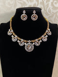 AD Kante Necklace With Earrings | Indian Jewelry In USA | Gift Idea