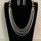 Anitique Jadau Pearl Necklace Set | Indian Jewelry In USA