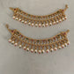 Antique Kundan Pearl Champaswaralu | Hair accessories | indian  Ear Chains