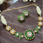 Kundan Choker With Studs | Indian Necklace