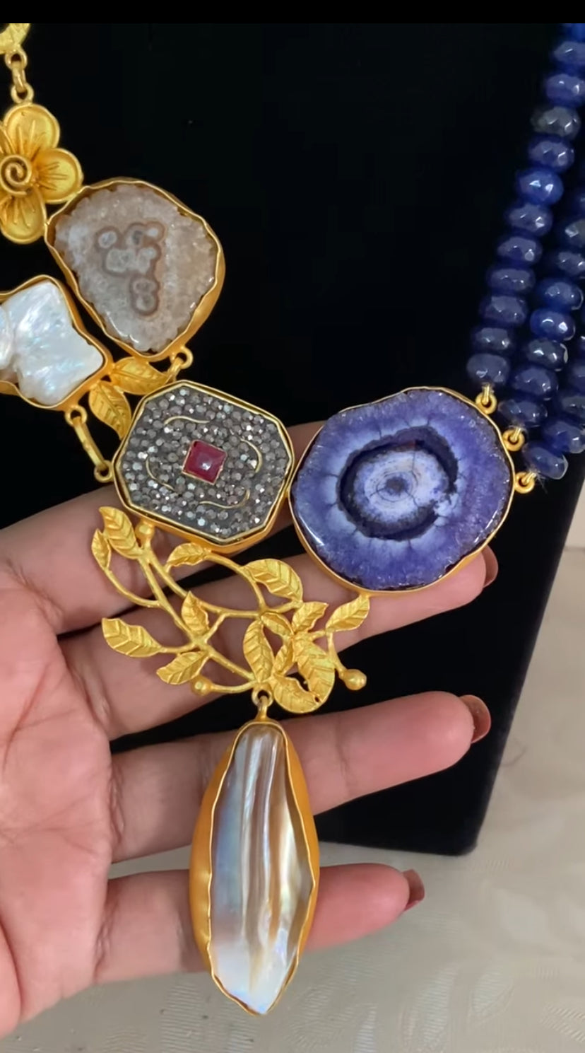 Contemporary Statement Necklace | Indian Jewelry