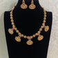 Traditional Antique Nakshi Ball Necklace with Earrings