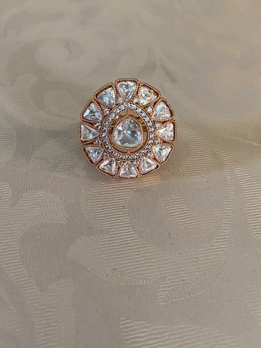 Moissanite Finger Ring |  Indian Fingers Ring