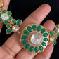 Kundan Choker With Studs | Indian Necklace