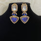 AD Polki Kundan Earrings | Indian Jewelry In USA
